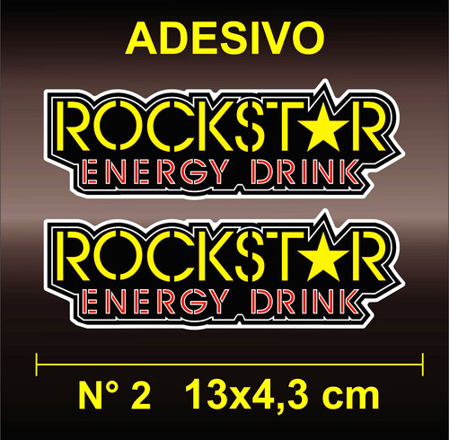 Adesivi sticker rockstar - sticker,