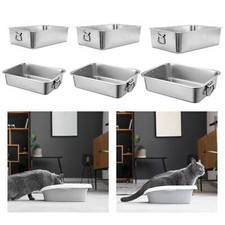 Lettiera per gatti in metallo