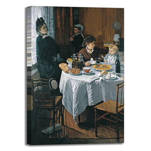 Monet pranzo design quadro - monet,