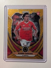 2025 Panini Prizm Club World Cup Alvaro Carreras 2/10 RC Rookie - Benfica