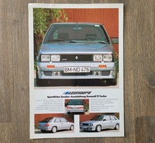 Renault 11 Turbo ZENDER