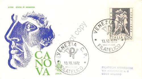 Fdc italia 1972 antonio - fdc,