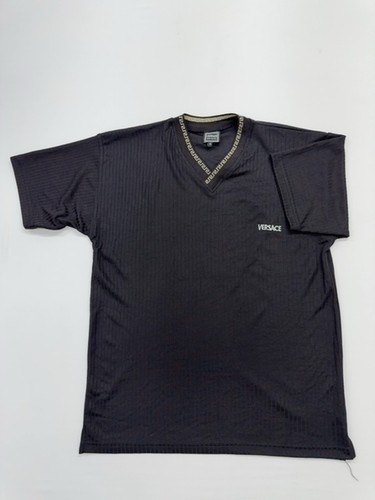 Shirt uomo versace nera - versace, logo