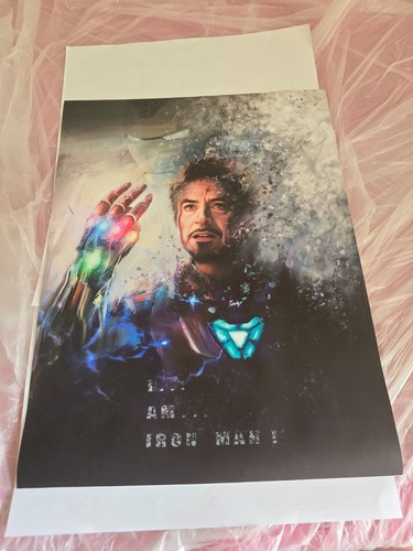 Poster iron man - man, tela