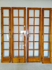 Vetrata all'inglese a 4 ante in pino russo in OTTIMO STATO