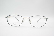 Titan 4374 Blu Argento Ovale Occhiali Montatura Nuova