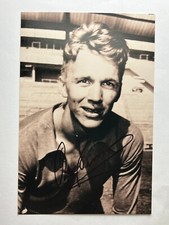 Autografo AGNE SIMONSSON (†2020)-51 tappi SVEZIA-WC58-Örgryte IS-Real Soc.-firmato