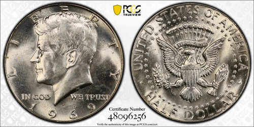1969 kennedy mezzo dollaro - mezzo,