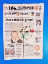 GAZZETTA DELLO SPORT 21 GENNAIO 2005 TORCIA OLIMPIADI TORINO 2006 BRANCO -DUCATI