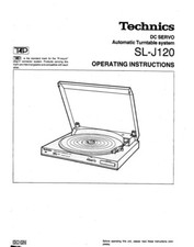 Technics SL-J120 Turntable