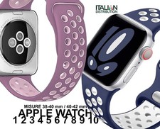 Cinturino Silicone Compatibile per Apple Watch Serie 6 5 4 3 2 1 38/40mm 42/44mm