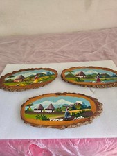 Set tre quadri - , grezzo