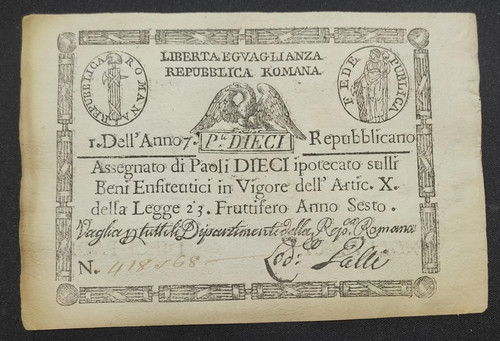 Paoli 1798 timbro - 09/09/1798,