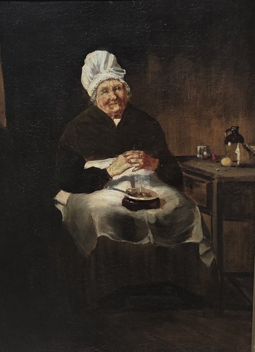Tableau ancien scène - ancien., de