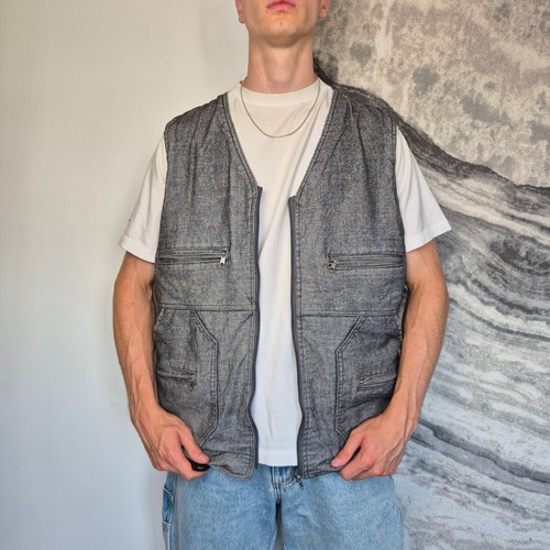 Gilet utility uomo grande - gilet,