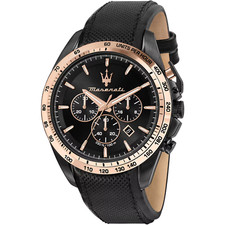 MASERATI TRAGUARDO R8871612036 OROLOGIO PELLE ROSE' LIST. 289€ SOTTOCOSTO