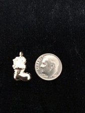 Christmas Stocking Gold plated