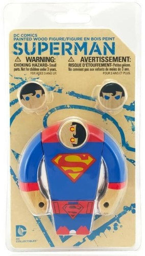 Superman personaggio legno - superman,