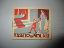 raro libretto fiabe ENTE NAZIONALE RISI n. 13 Masetto e la Fata ANNI 50