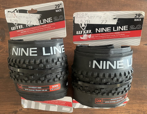 New pair wtb xc racing - new!,