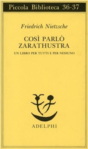 Cosi parlo zarathustra un - zarathustra.,