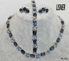 Lisner, parure collier, bracciale, orecchini vgt anni 50-60