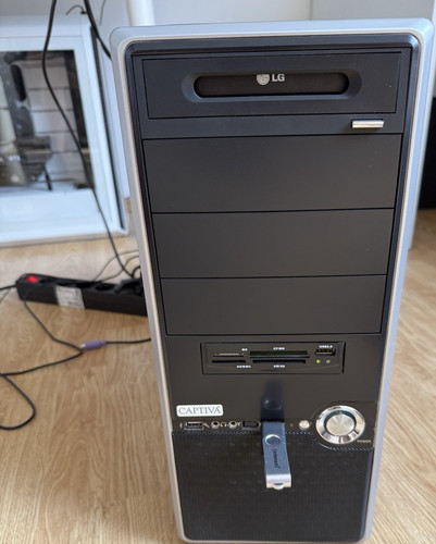 Desktop retrò amd athlon - pc,