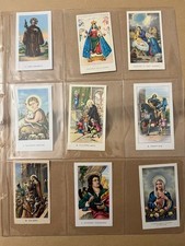 Santini vari - 9 pezzi , icone con Madonna e Gesù. Editore EGIM