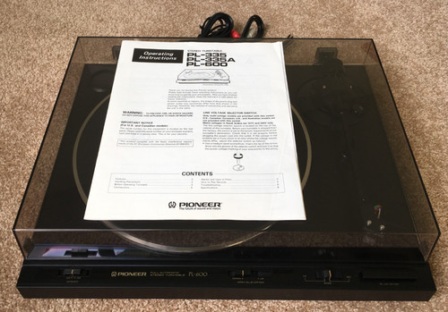 Pioneer 600 belt drive - pl-600,
