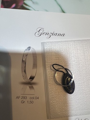 Anello fede unoaerre in - ld,