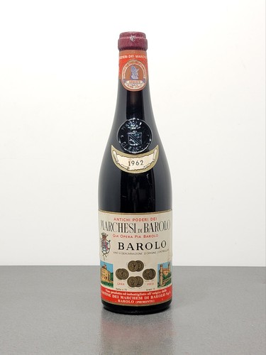 Barolo marchesi 1962 bott - ,