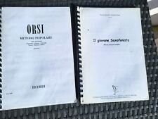 LIBRO LIBRI  SPARTITI MUSICALI per SAX SASSOFONO: ORSI E IL GIOVANE SAXOFONISTA