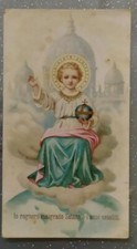 1914 ANTIQUE SAINT CHROMOLITH
