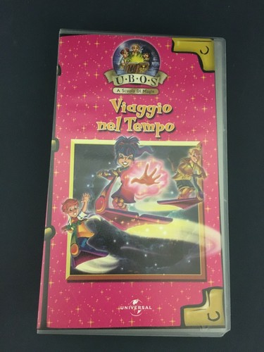 Vhs viaggio nel tempo scuola - viaggio,