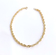 Bracciale in ORO GIALLO 19CM