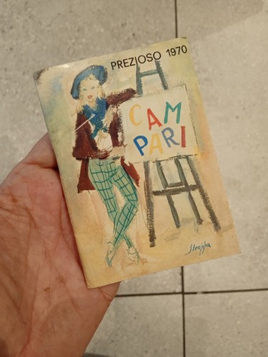 Omaggio campari rara agendina - campari,
