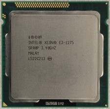 Intel Xeon E3-1275 CPU Quad