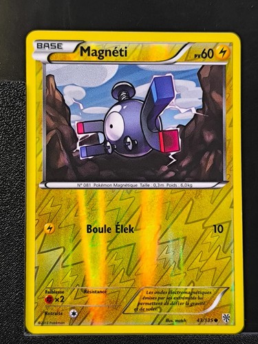 Scheda pokémon magneti - scheda, 43/135
