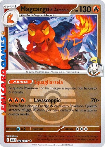 Magcargo armonio 024 217 - magcargo, 024/217