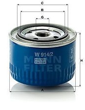 MANN-FILTER Filtro idraulico