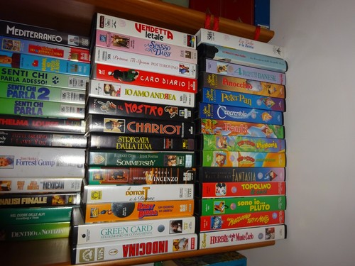 Videocassette vhs originali - vhs,