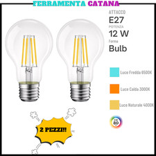 2 LAMPADINE LAMPADINA LED E27