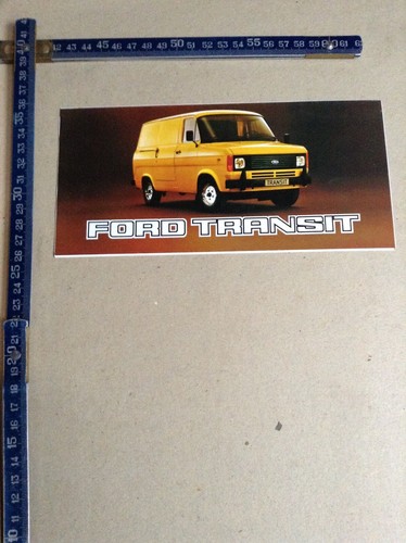 Depliant auto vintage ford - auto,