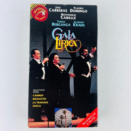 Gala lirica vhs - gala, jose
