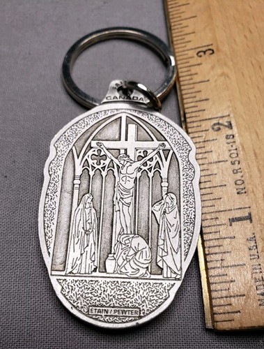 Portachiavi vintage medaglia - vintage,