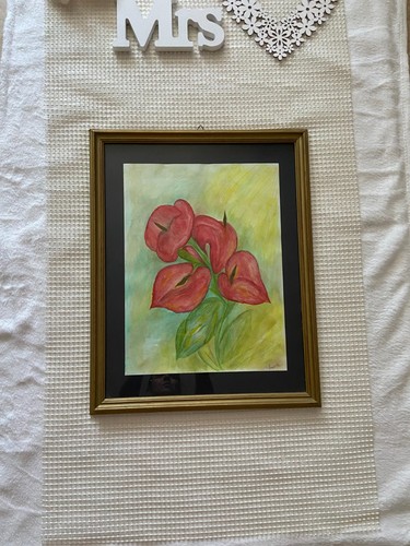 Quadro autore tela con - d’autore, su