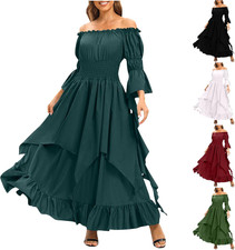 Vestito Medievale Donna Spalle