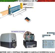 CANCELLO SCORREVOLE 6 Q.LI