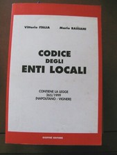 CODICE DEGLI ENTI LOCALI