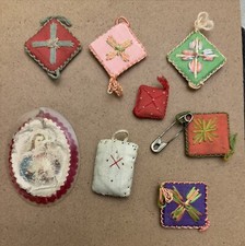 LOTTO SCAPOLARI - No Santino Reliquia Ex Indumentis - Arte Sacra